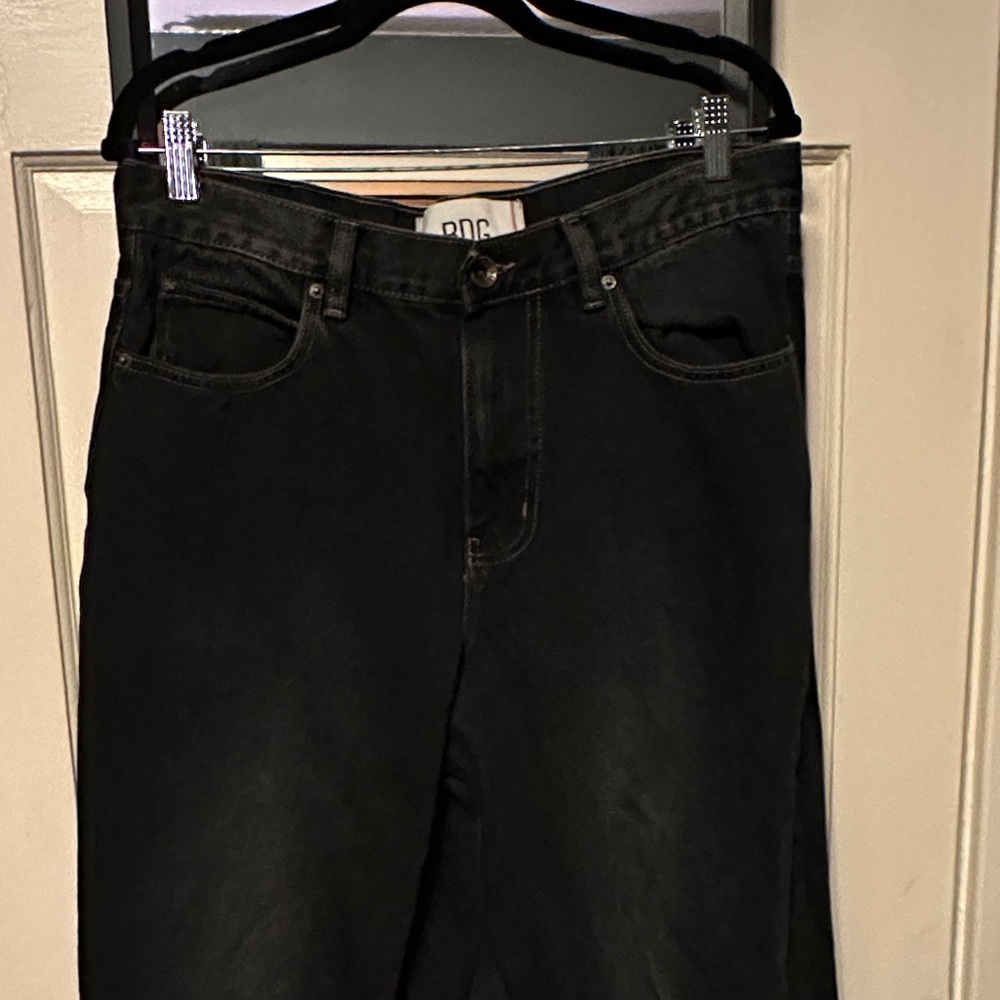 BDG Men's baggy black jeans